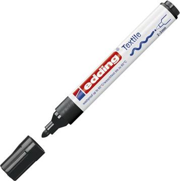 Marker za tekstil 2-3mm Edding 4500 crni