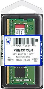 Memorija za prijenosno računalo Kingston 8 GB SO-DIMM DDR4 2400 MHz Value RAM, KVR24S17S8/8