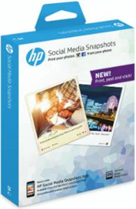 HP Social Media Snapshots, 25 sheets, 10x13cm