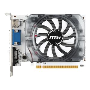 Grafička kartica MSI GeForce GT 730 GDDR5 2GB/64bit, 1006MHz/5000MHz, PCI-E 2.0 x16, HDMI, DVI-D, VGA, Sleeve Fan Cooler (Double Slot), Retail