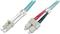 Digitus LC-SC MM OM3 Duplex Fiber Optic Patch Cord 2m