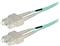 Transmedia Fibre optic MM OM4 Duplex Patch cable SC-SC 15m