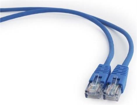 Gembird CAT5e UTP Patch cord, blue, 1 m