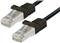 Transmedia CAT6a PIMF Patch Cable 10m black