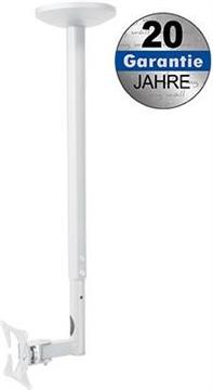 Transmedia Height-adjustable suspension bracket for LCD 25-76cm, White