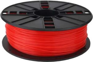 Gembird 3DP-PLA1.75-01-FR PLA Fluorescent Red, 1.75 mm, 1 kg