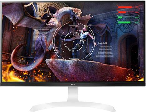 Monitor 27" LG LED IPS, 27UD69-W, DP, HDMI, 4K, FreeSync