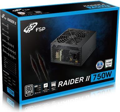 Napajanje 750W Fortron Raider II PSU 80+ SILVER