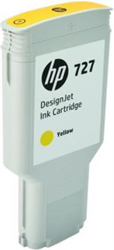 HP 727 300-ml Yellow DesignJet Ink Cartridge