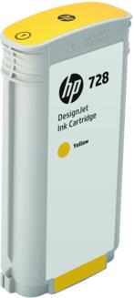 HP 728 130-ml Yellow DesignJet Ink Cartridge