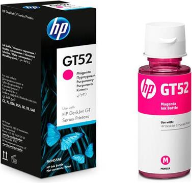 HP GT52 Magenta Original Ink Bottle