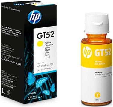 HP GT52 Yellow Original Ink Bottle