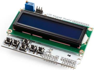 Lcd & keypad shield for Arduino® - LCD1602