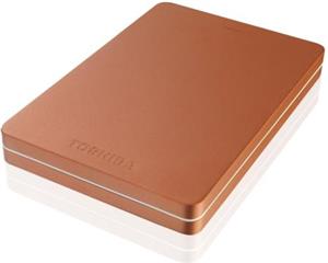 HDD External TOSHIBA Canvio ALU (2.5", 1TB, USB 3.0/ 2.0) red, HDTH310ER3AA