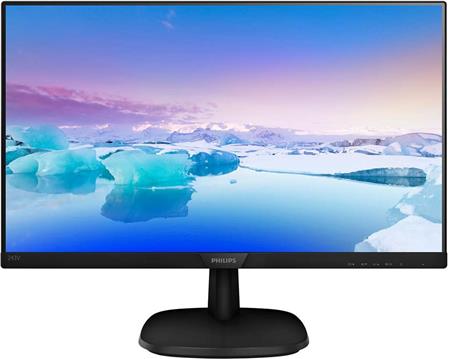 Monitor 23.8" LCD Philips 243V7QDAB, FHD, IPS, 5ms, 250cd/m2, 10.000.000:1, HDMI, D-SUB, DVI-D, zvučnici, crni