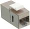 Roline VALUE RJ-45 Keystone Modular Coupler, Cat.6, STP, met