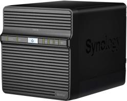 Synology DS418j DiskStation 4-bay NAS server, 2.5"/3.5" HDD/SSD podrška, 1GB, 1×G-LAN, Wake on LAN/WAN