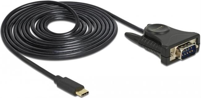 Adapter DELOCK, USB-C (M) na serijski RS-232 (M)