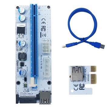 Adapter Extender Riser Card USB 3.0 to PCI-E ver.008s