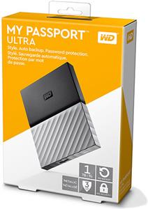 HDD eksterni Western Digital My Passport Ultra 1TB, WDBTLG0010BGY, USB 3.0, 5400 okr/min 2.5", sivi