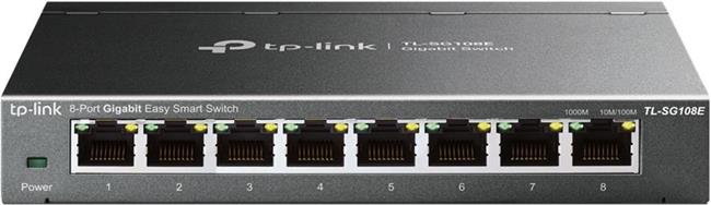 TP-Link TL-SG108E, 8-port GbE switch, metalno Easy