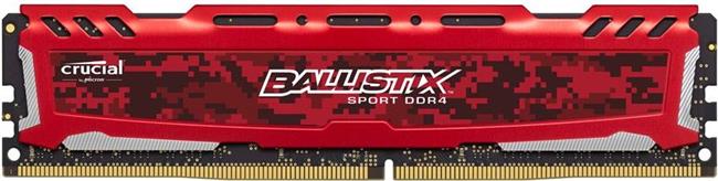 Memorija Crucial 16 GB DDR4 2400 MHz Ballistix Sport LT - Red, BLS16G4D240FSE