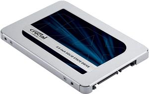 SSD Crucial MX500 1 TB, SATA III, 2.5”, 7mm (with 9.5mm adapter), CT1000MX500SSD1