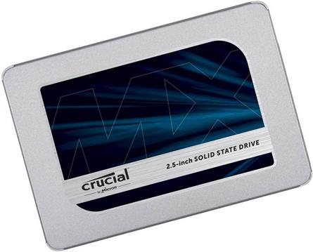 SSD Crucial MX500 250 GB, SATA III, 2.5”, 7mm (with 9.5mm adapter), CT250MX500SSD1