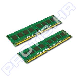 Memorija Kingston DDR3 1333MHz 4GB (2x2GB), Non-ECC CL9 DIMM , KVR1333D3N9K2/4G