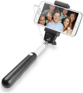Selfie štap CELLULARLINE sa okidačem, crni