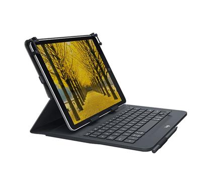 Tipkovnica Logitech Universal Folio with integrated keybord, for 9-10" bluetooth, urban grey