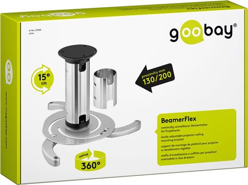 Nosač za projektor GOOBAY BeamerFlex 51905 silver