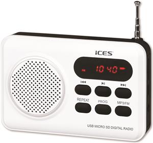 Prijenosni radio ICES IMPR-112 White