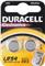 Baterija alkalna LR54 - 2 komada (AG10, LR1131, V10GA, L1131),Duracell