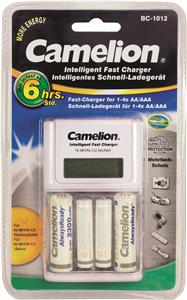 Punjač baterija 1-4xAA ili AAA, sa baterijama, BC-1012 Camelion