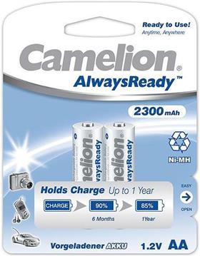 Baterija NI-MH Ready2use AA 2,3Ah blister 2 kom, Camelion