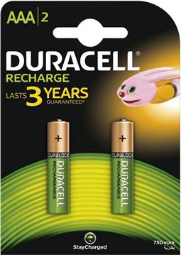 Baterija NI-MH AAA 750 mAh - 2 kom, Duracell