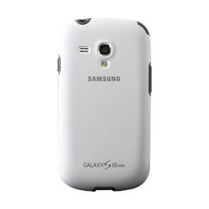 Cover SAMSUNG, za Galaxy S III mini, silikonski, bijeli