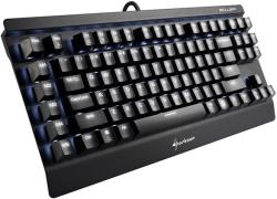 Tipkovnica Sharkoon Skiller MECH SGK2, igraća mehanička tipkovnica, bijeli LED, Kailh smeđe, USB