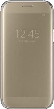 Futrola za mobilne telefone, SAMSUNG Clear View, za Galaxy A5 2017, zlatna