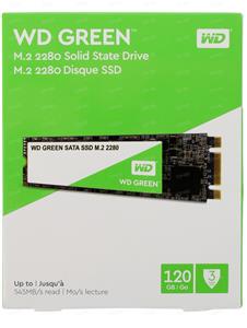 SSD WD Green 120 GB, SATA III, M.2 80mm, SLC, WDS120G2G0B