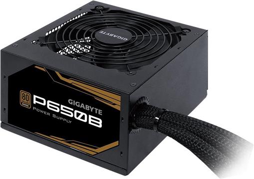 Napajanje 650W Gigabyte P650B, 80+ Bronze, Japanese capacitors, 120mm smart fan, EU plug