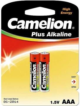 Baterija alkalna 1,5V AAA, blister 2 kom, Camelion