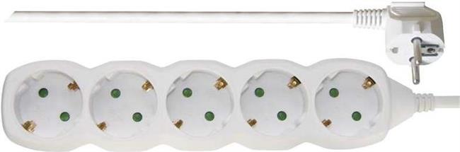 Kabel produžni 5 mjesta,1,0mm2, BEZ prekidača !, 1,5m, EMOS