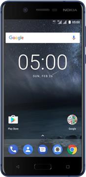 Mobitel Smartphone Nokia 5 DS, 5.2" multitouch IPS, OctaCore MSM8937 Snapdragon 430 1.4GHz, 2GB RAM, 16GB Flash, WiFi, BT, kamera, Android 7.1.1, plava