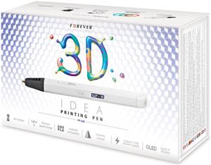 3D printer/olovka FOREVER Idea Printing Pen, ABS, OLED, bijela
