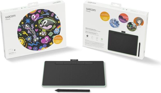 Grafički tablet WACOM Intuos M Bluetooth, zeleni