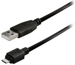 Transmedia USB typeA plug-Micro USB type A 0,2m