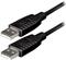 Transmedia USB 2.0 AA, 1,8m black