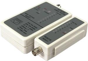 Uređaj za ispitivanje LAN/TEL/BNC kabela, s torbicom